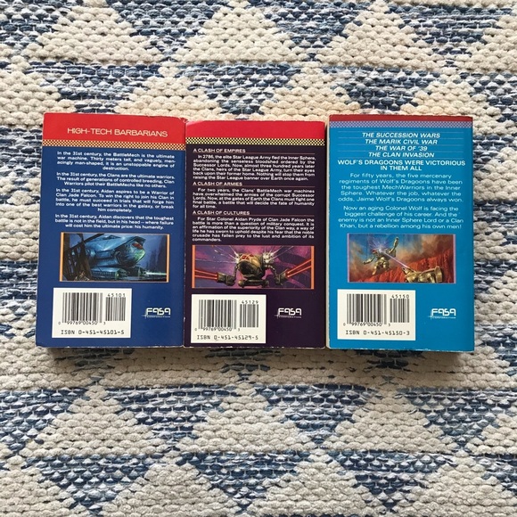 Vintage Battletech Legend of Jade Phoenix Robert Thurston Paperback Book Set - Picture 2 of 3